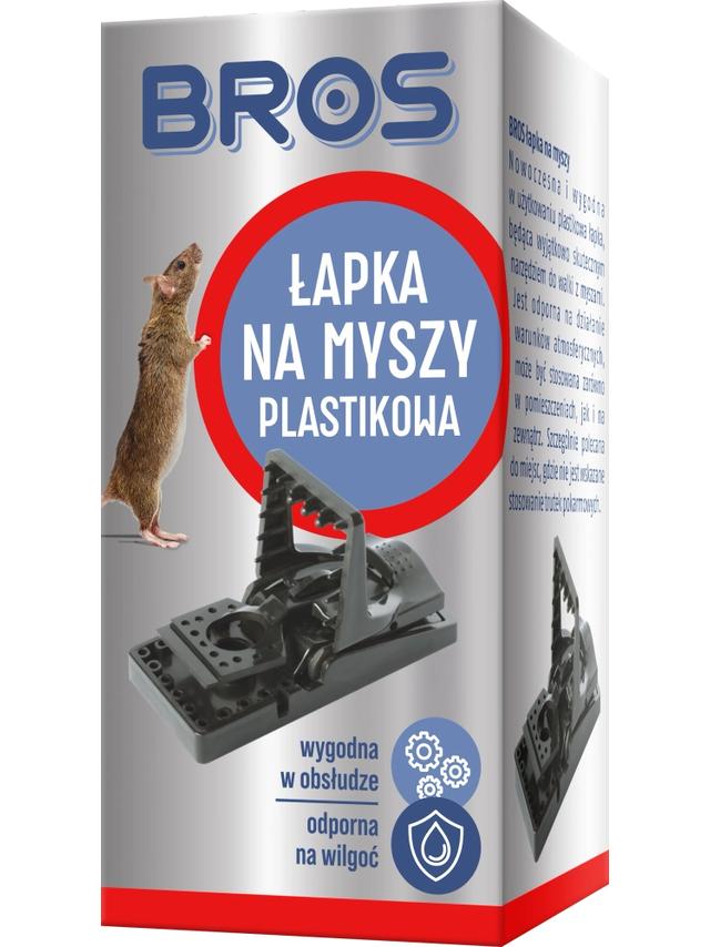 BROS - łapka na myszy plastikowa