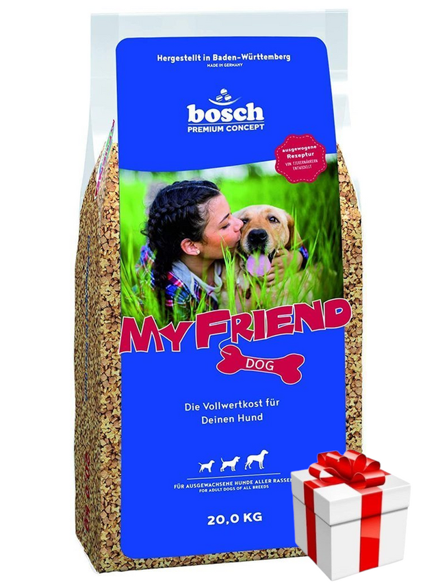 Bosch My Friend 20kg + Niespodzianka dla psa GRATIS
