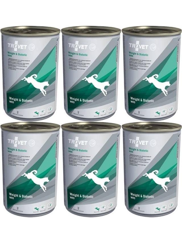 TROVET WRD Weight & Diabetic (dla psa) 6x400g - puszka