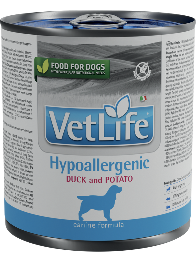 Farmina Vet Life Hypoallergenic Duck & Potato Dog 300g