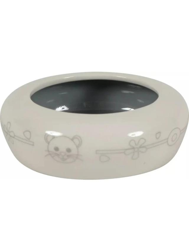 ZOLUX Miska ceramiczna dla gryzonia 100 ml kol beżowy/szary
