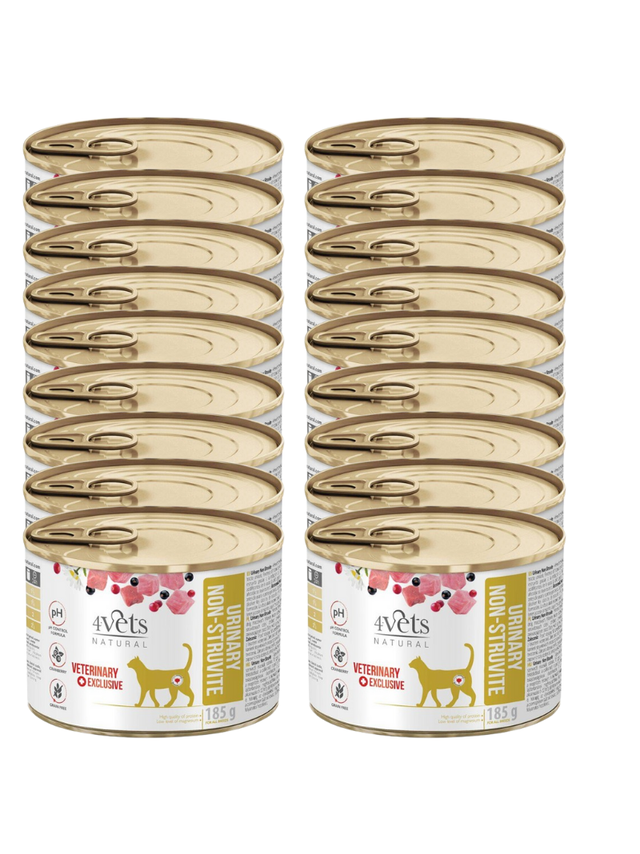 4Vets Cat Urinary Non-struvite 18x185g
