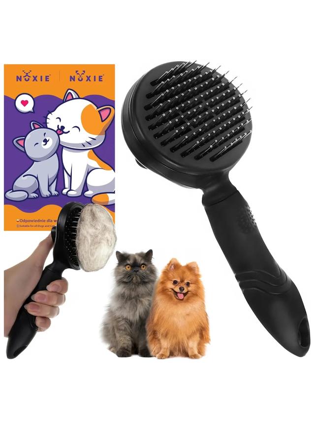 NUXIE® Szczotka do sierści dla psa/kota samoczyszcząca