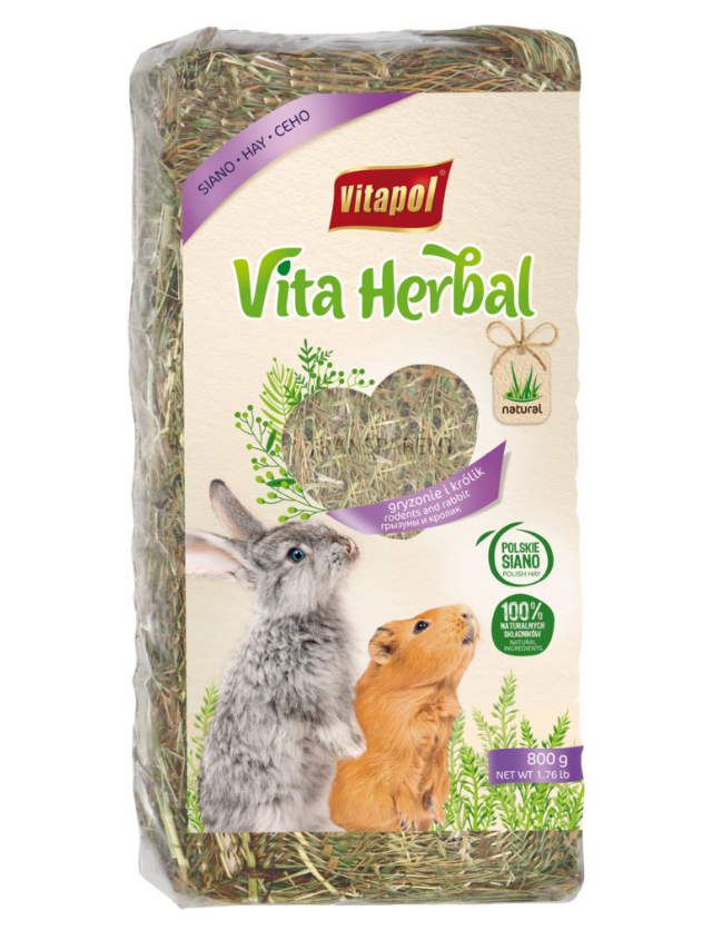 VITAPOL Siano dla gryzoni duże 800g
