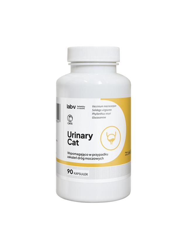 Lab-v Urinary Cat – Wsparcie układu moczowego dla kotów 90 kapsułek