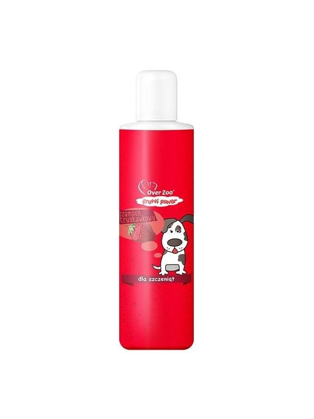 OVER ZOO Szampon Frutti Power Truskawkowy dla szczeniąt 200ml