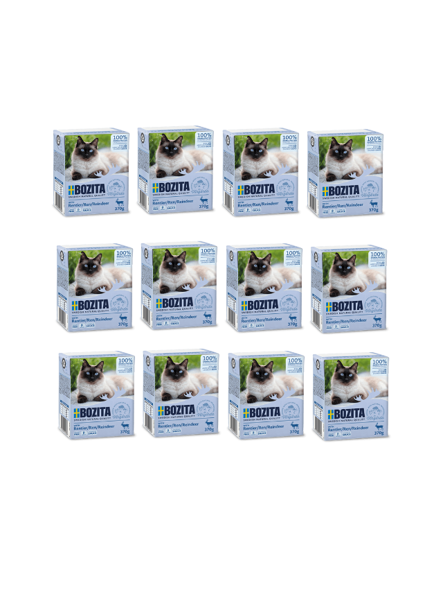 BOZITA Cat Renifer W Sosie 12x370g