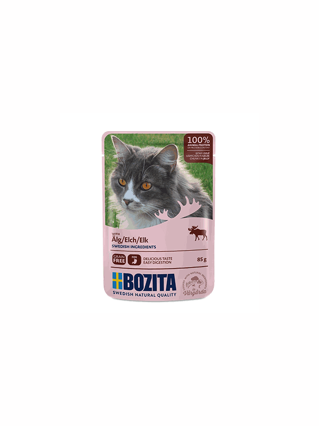 BOZITA Kawałki w galarecie z łosiem 85g