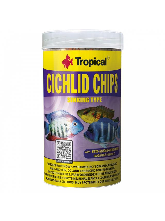 CICHLID CHIPS 250ML/130G