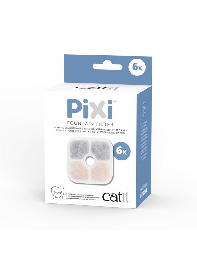 CATIT PIXI Filtr do poidła Pixi Fountain 6szt