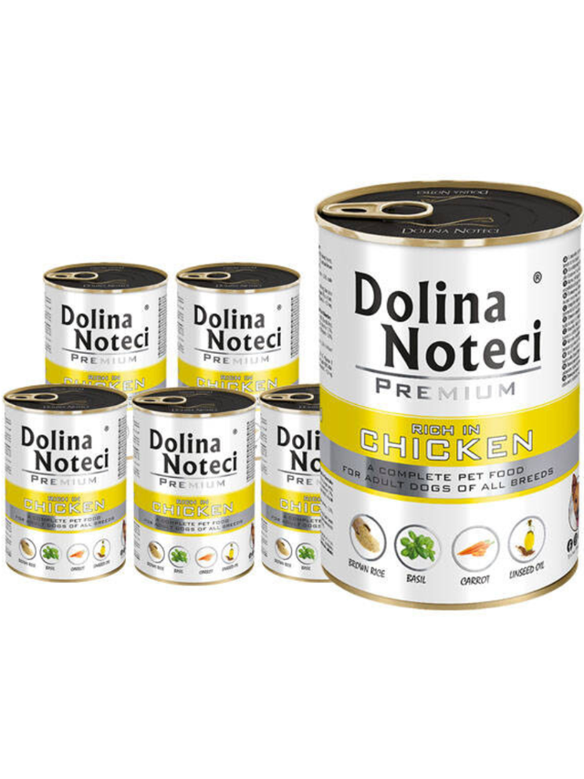 Dolina Noteci PREMIUM bogata w kurczaka 24x400g