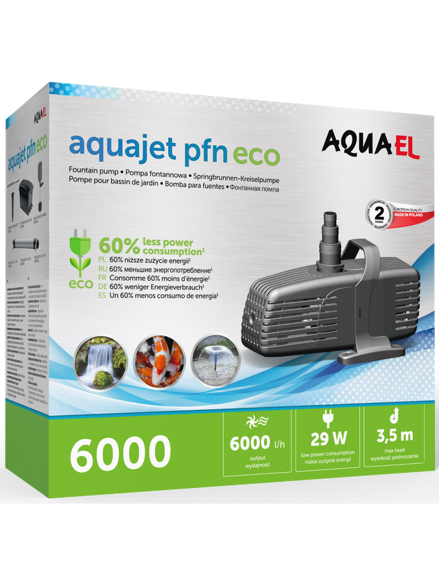 AQUAEL Pompa fontannowa PFN ECO 6000