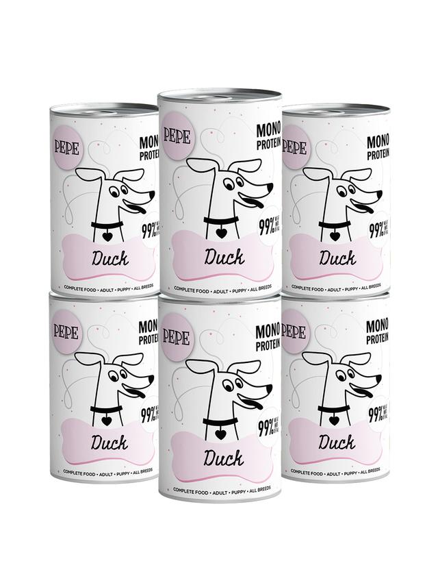 PEPE MONO PROTEIN Duck (kaczka) 6x400g