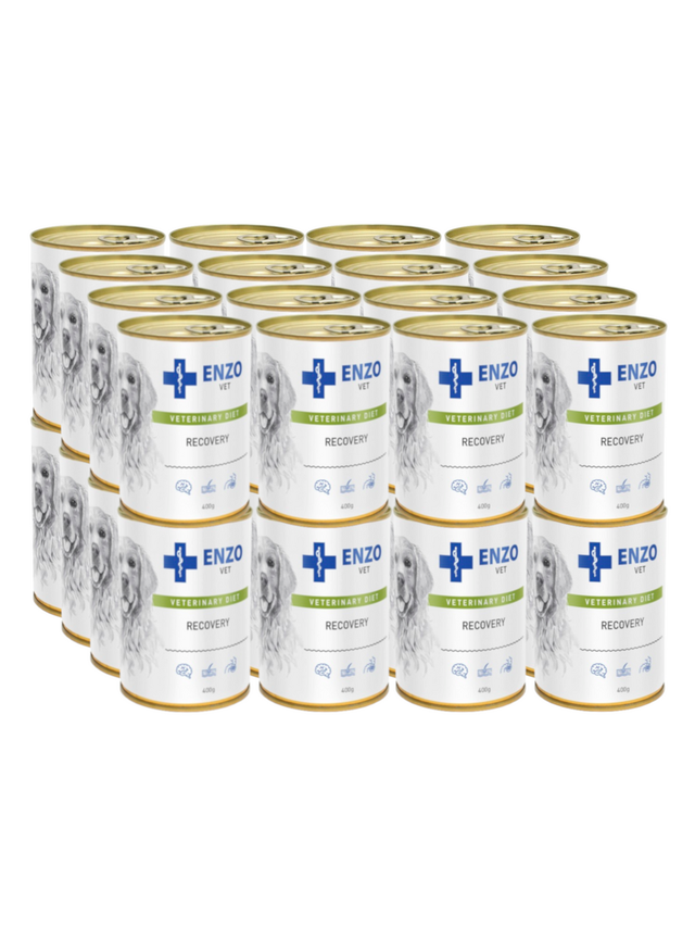 ENZO VET Recovery dieta w okresie rekonwalescencji dla psów 32x400g