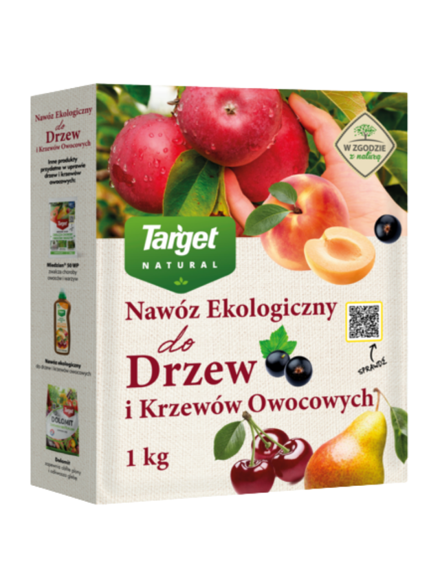 Nawóz ekologiczny do drzew i krzewów owocowych 1kg