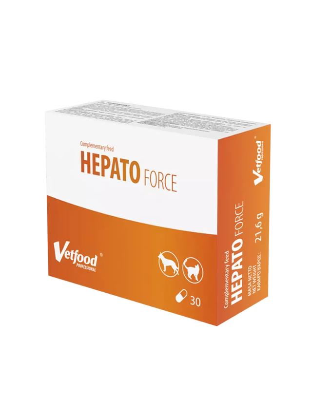 VETFOOD Hepatoforce 30kaps.