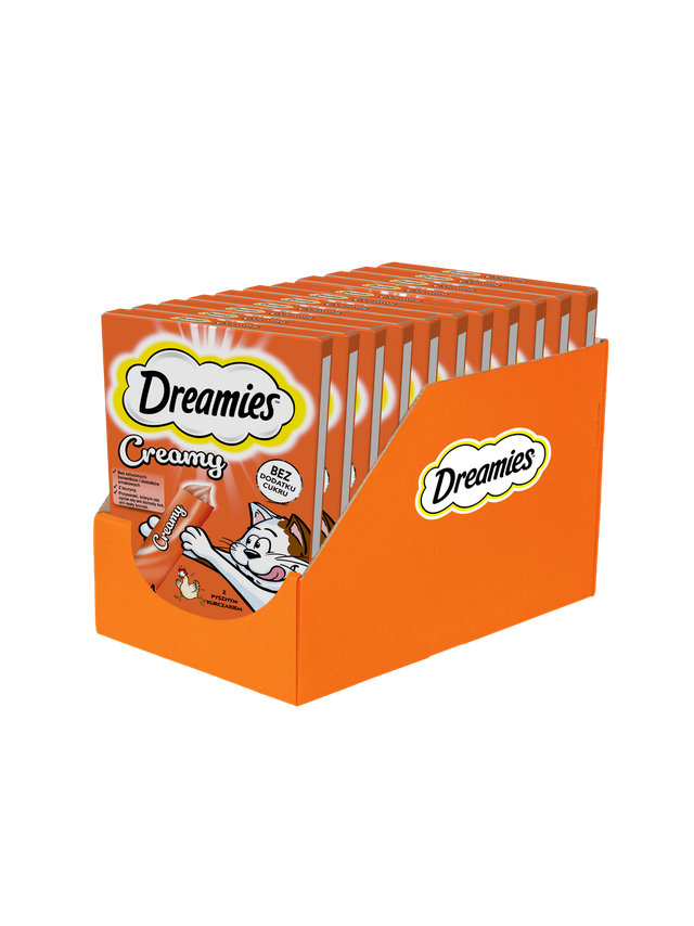 DREAMIES Creamy  Kurczak 11x(4x10g)