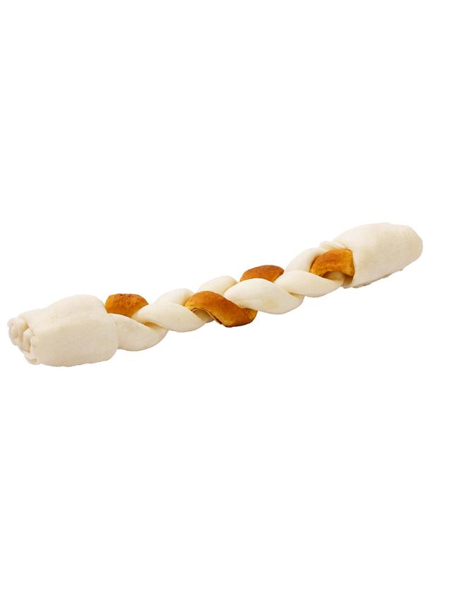 MACED Warkocz premium brązowo-biały 25cm
