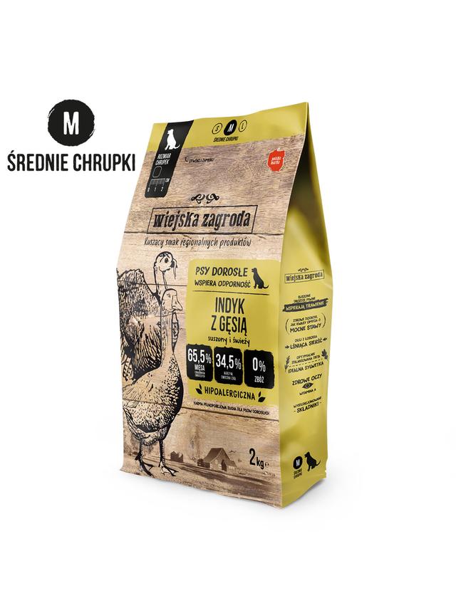 Wiejska Zagroda Indyk z gęsią M 2kg