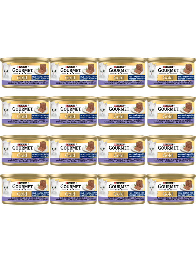 Purina Gourmet Gold mus z jagnięciną 48x85g