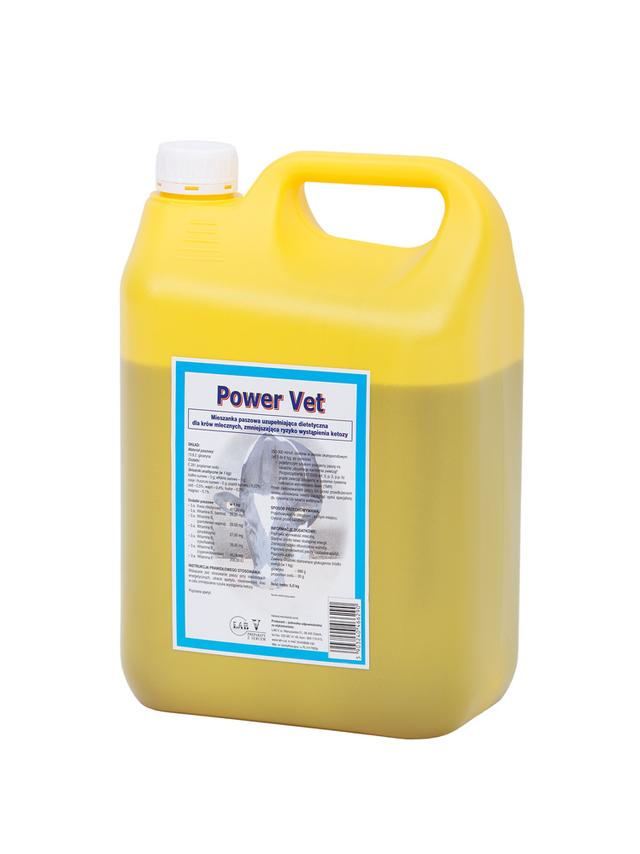 Lab-v Power Vet - Mieszanka Paszowa Uzupełniająco-Dietetyczna Dla Krów Zmniejszająca Ryzyko Wystąpienia Ketozy 5kg