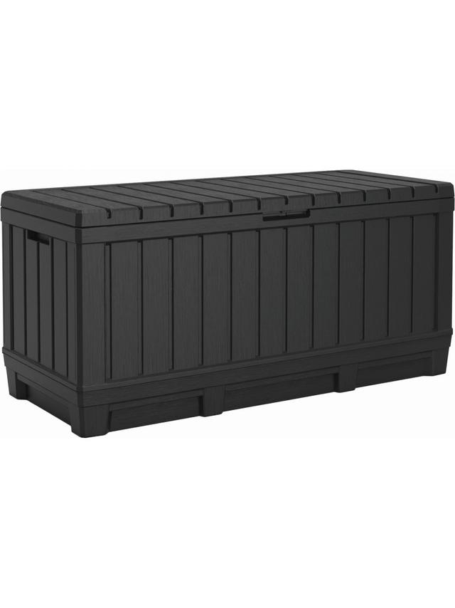 KETER Kentwood Skrzynia ogrodowa 350L 128x53,6x59cm grafit