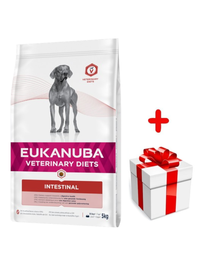 EUKANUBA Intestinal Dog  5kg + niespodzianka dla psa GRATIS!