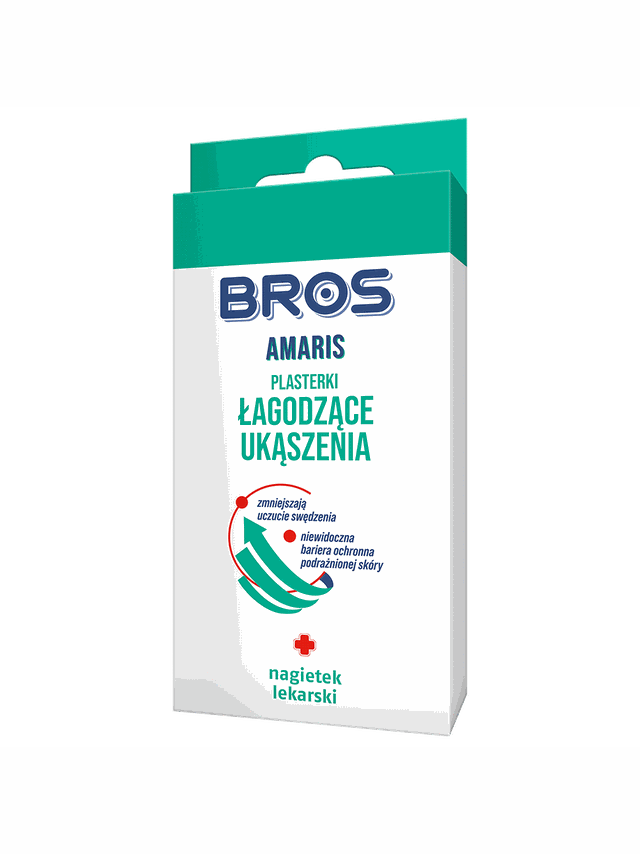 BROS Amaris - plasterki łagodzące ukąszenia 20szt
