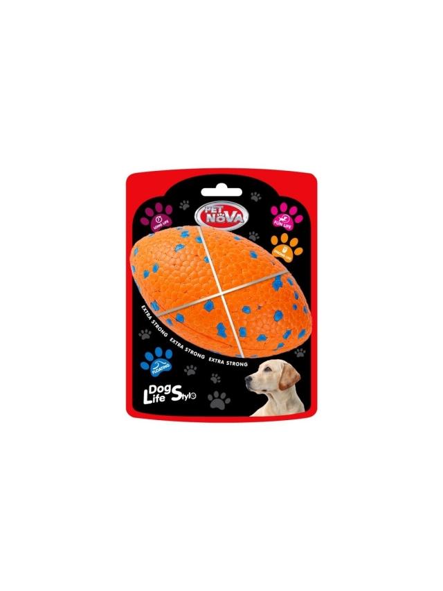 Pet Nova Rugby 14cm STRONG pomarańczowe L