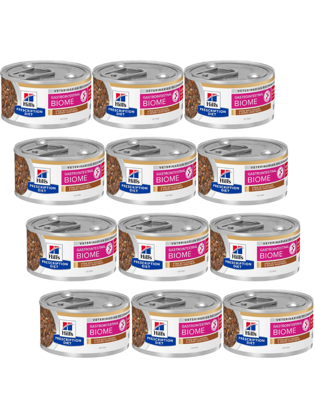 HILL'S PD Prescription Diet Gastrointestinal Biome Stress 12x82g