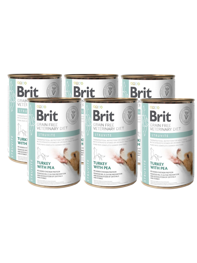 BRIT GF veterinary diets dog Struvite 6x400g-karma mokra dla psa
