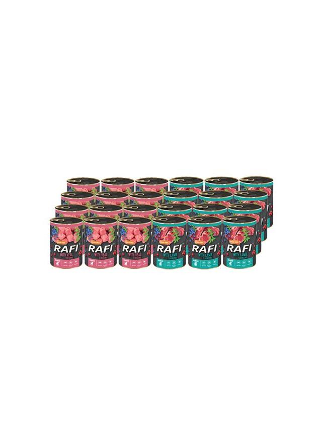 DOLINA NOTECI Rafi junior mix smaków 24x400g