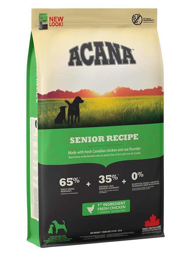 ACANA Senior Dog 11,4kg + niespodzianka dla psa GRATIS!