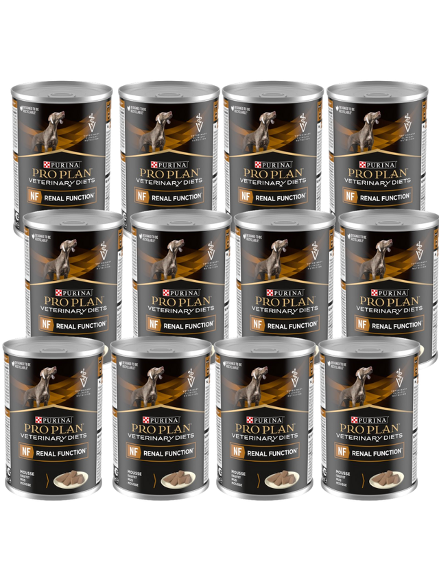 PRO PLAN Veterinary Diets NF Renal Function Karma mokra dla psa mus 12x400g