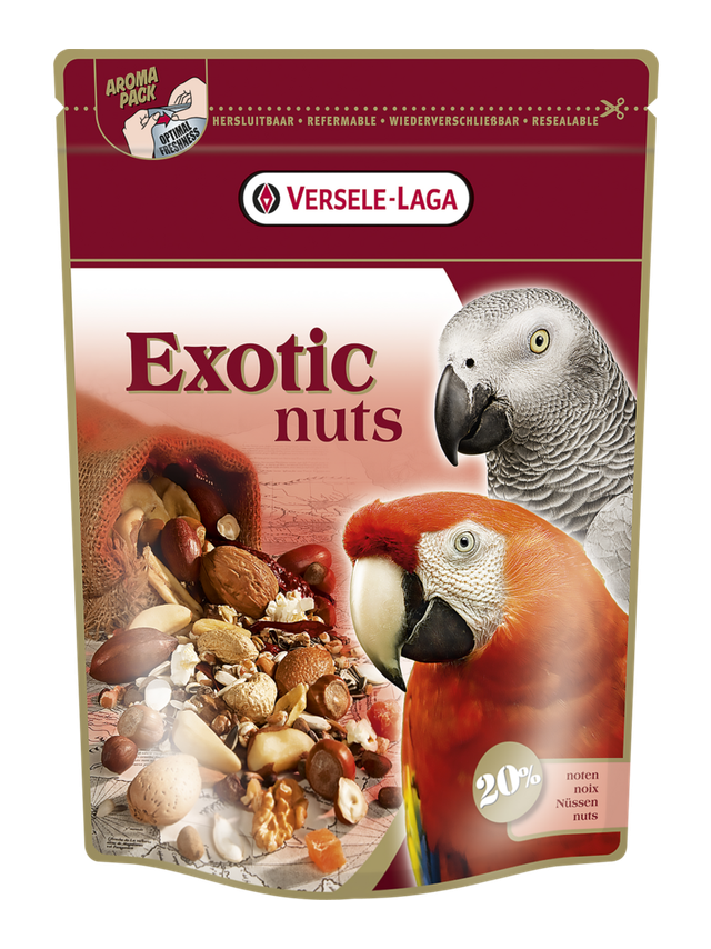 VERSELE-LAGA Exotic Nuts 750g- mieszanka orzechowa dla dużych papug 750g