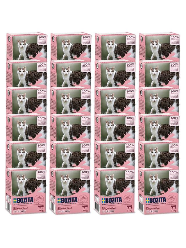 BOZITA Cat Wołowina W Sosie 24x370g