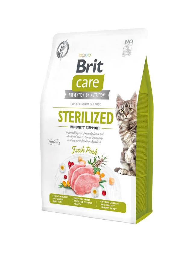 BRIT Care Cat Grain-Free Sterilized Immunity Support 7kg