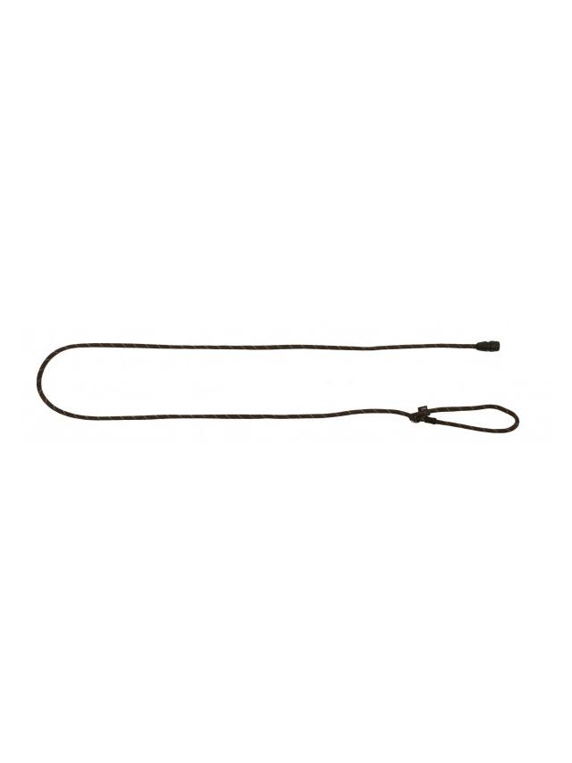 KERBL Smycz sznurkowa GoLeyGo, z Adapterem,brązowa, 12mm x 140-200cm,M,max.15kg