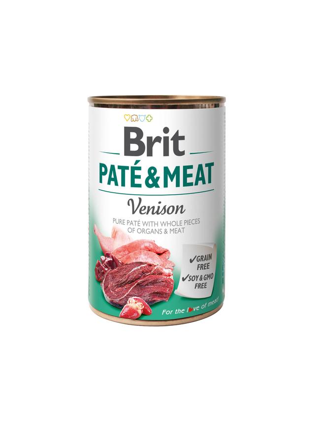 BRIT PATE & MEAT VENISON 400g