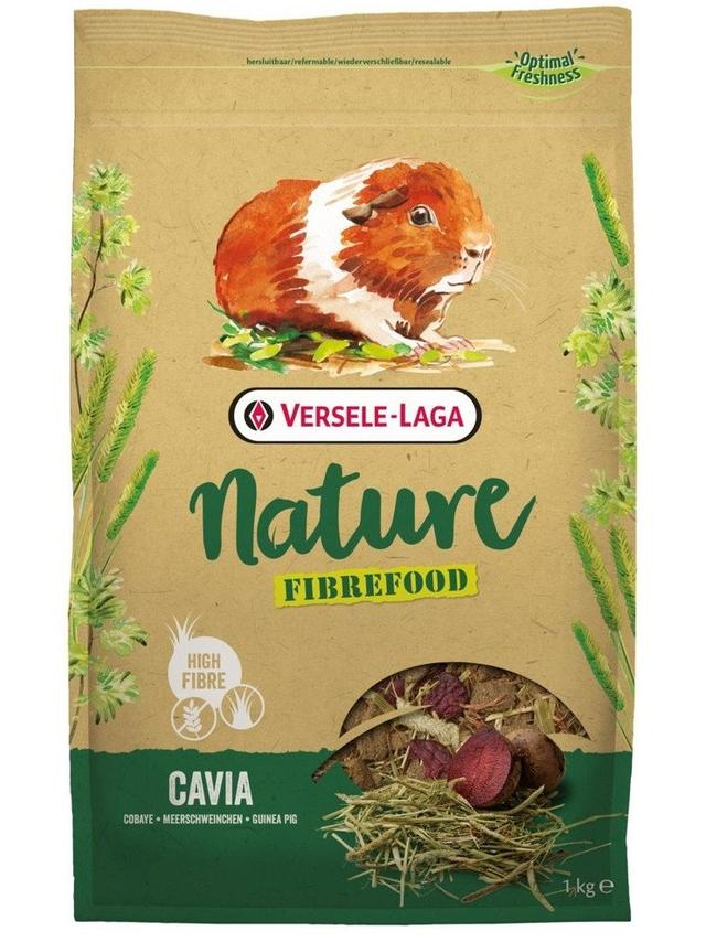 VERSELE-LAGA Cavia Nature Fibrefood 2,75kg - wysokobłonnikowy pokarm dla świnki morskiej