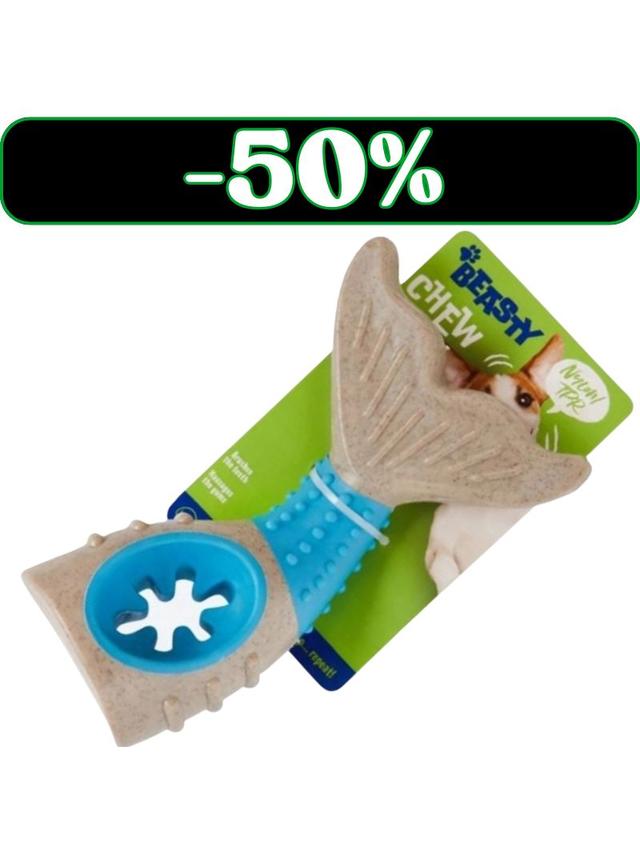 Gryzak kość dla psa Beasty Chew 18cm (wzór losowy)