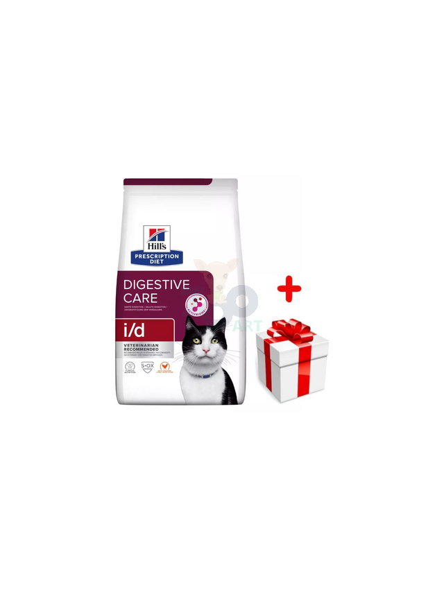 HILL'S PD Prescription Diet Feline i/d 1,5kg  + niespodzianka dla kota GRATIS!