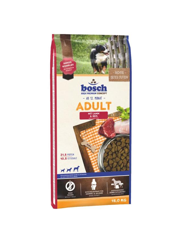 Bosch Adult Lamb & Rice, jagnięcina i ryż 15kg