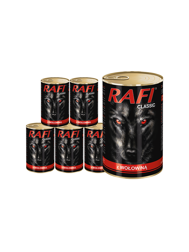 Rafi Classic Wołowina w Sosie 6x1240g