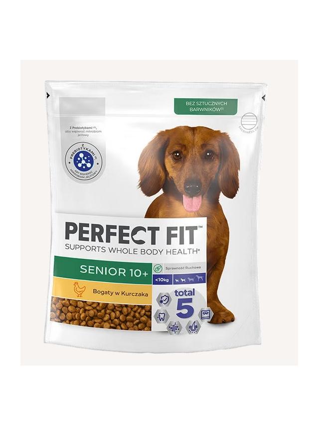 Perfect Fit™ Senior 10+ 825g – sucha karma pełnoporcjowa dla psów małych ras powyżej 10 lat, bogata w kurczaka