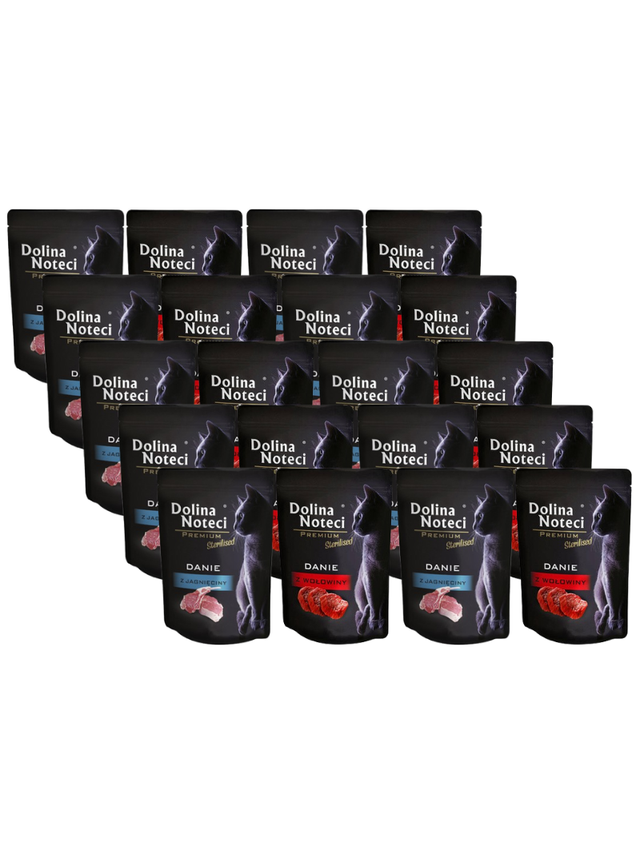 Dolina Noteci Premium Sterilised danie Mix Smaków 20x85 g