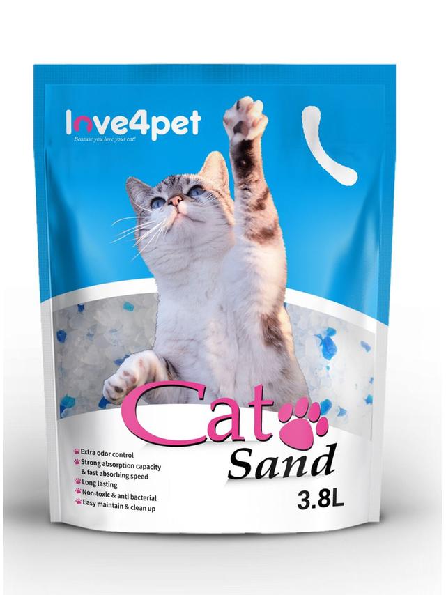 Żwirek Silikonowy dla Kota Cat Sand 3,8l