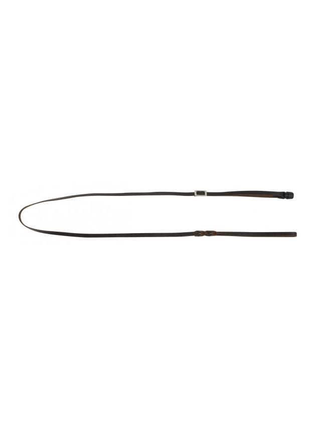 KERBL Smycz skórzana GoLeyGo Vegas, z Adaptrem, brązowa, 20mm x 105-165cm,M,max.60kg