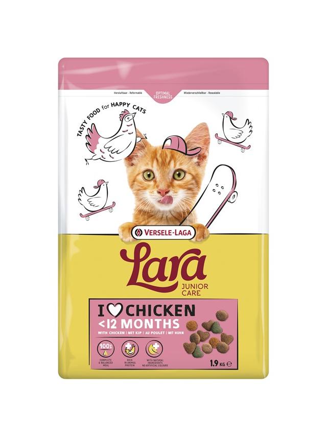 VERSELE-LAGA Lara Junior 1,9kg - karma dla kociąt i młodych kotów