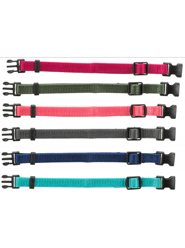 TRIXIE Zestaw obróżek dla szczeniąt 6szt. rozmiar S-M - 17-25cm (jasne)